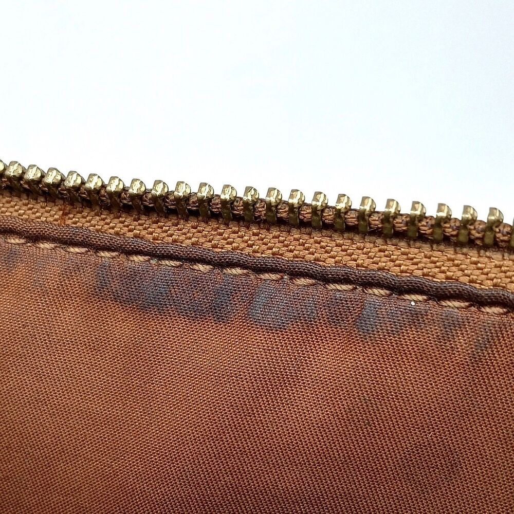 Fossil Pebbled Leather Crossbody Bag Purse Adjustable Strap Zip Closure - Picture 9 of 11